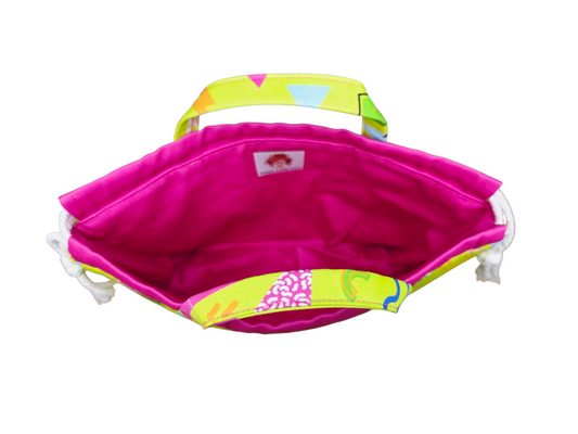 Nostalgia - Small Drawstring Project Bag