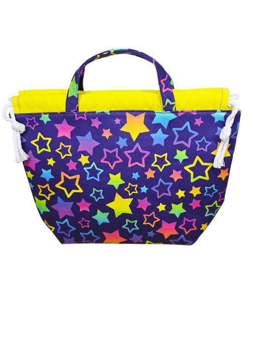 Star Bright - Small Drawstring Project Bag